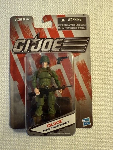Duke First Sergeant G.I. JOE COBRA 2011 Dollar General Exclusive Hasbro Sealed.
