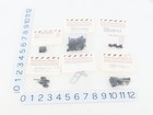 LOT of 15+ HO Scale Walthers/Train Station Passenger Car Parts & Decals — photo 2