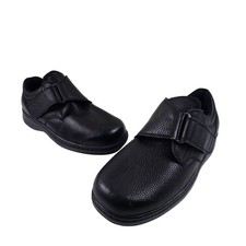 Orthofeet Shoes Mens Size 9 4E X-Wide Black Leather Strap Orthopedic 510
