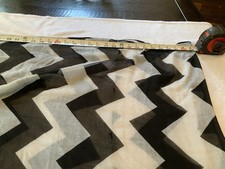 Women  s Scarf Black And White. SKU 2739 J