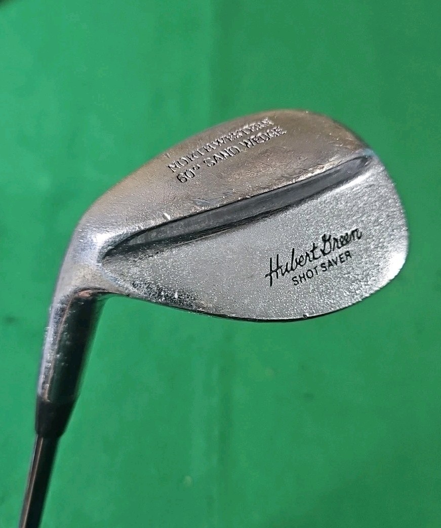 NATURAL GOLF パター 34-20-S Northwestern Hubert Green Shot Saver 60° Sand Wedge / Steel Shaft