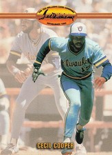 CECIL COOPER 1993 TED WILLIAMS BASEBALL #49