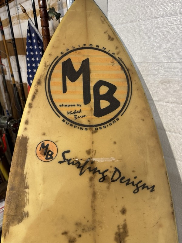 MB Surfing Designs International Designs "The Sled" Shortboard 3-Fin