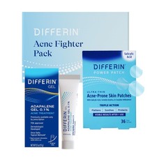 Differin Acne Fighter Pack, Gel Retinoid Treatment For Face...