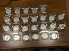 Lot of 25 Kennedy Half Dollars 50 cents 40% Silver 1967-1969