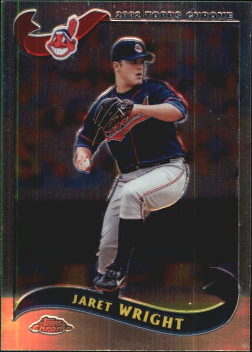 2002 Topps Chrome #124 Jaret Wright - BB