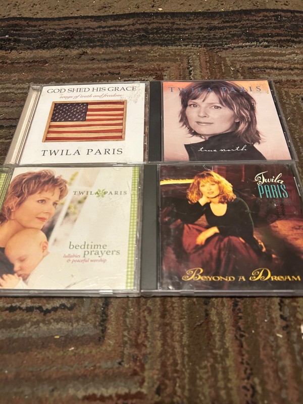 TWILA PARIS 4 CDS CHRISTIAN/GOSPEL PRE-OWNED