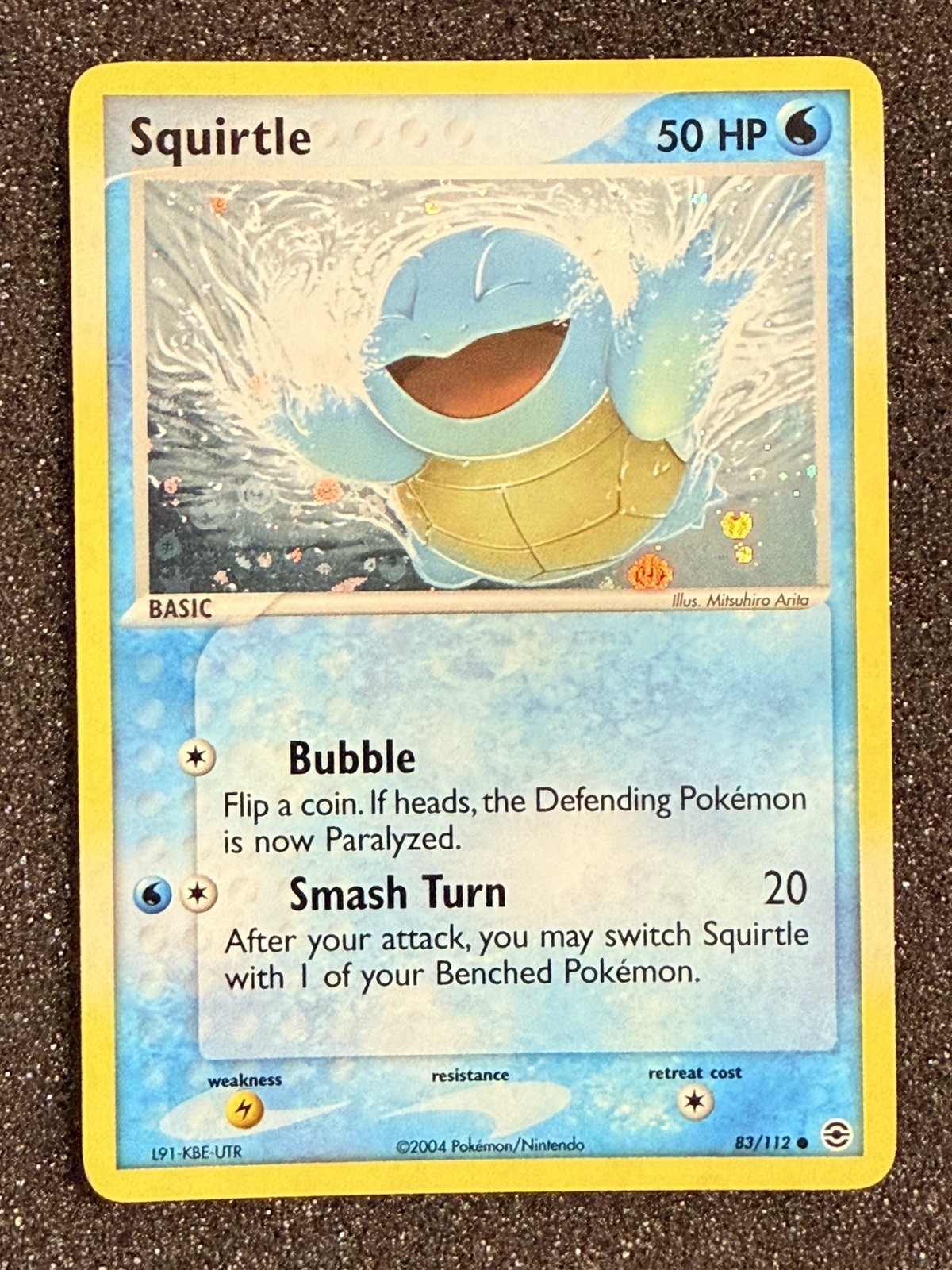 Squirtle 83/112 FireRed & LeafGreen Reverse Holo NM 🔥🔥