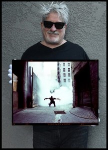 METHOD MAN MUSEUM QUALITY LARGE METALLIC PAPER PHOTOGRAPH #2 SIGNED KARR - RARE!