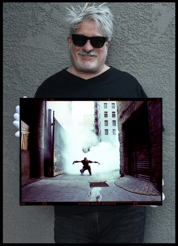 METHOD MAN MUSEUM QUALITY LARGE METALLIC PAPER PHOTOGRAPH #2 SIGNED KARR - RARE!