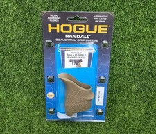 Hogue HandALL Beavertail Grip Sleeve S W Shield 9/40 Ruger LC9 EC9, FDE - 18403