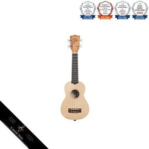 KALA KA-15 Series Ukulele de soprano avec dessus d'épinette (KA15SS-WBAG20_06) - étui