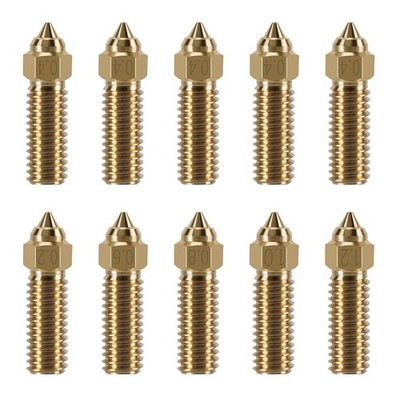 10PCS 3D Printer Extruder Nozzles Kit for K1/K1 K1 
