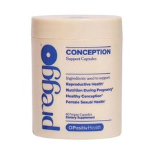PRENATAL VITAMINS Preggo Conception Support Capsules for Women 60ct O POSITIV
