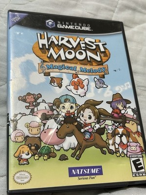 Harvest Moon Magical Melody Nintendo GameCube, Tested Working CIB