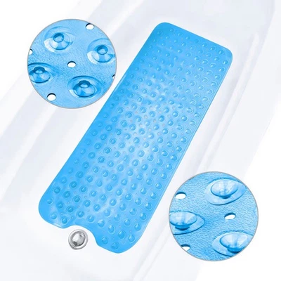 ADOV Non Slip Bath Mat Bathtub Strong Suction Anti Mold Extra Large Rubber Shower Mat