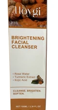 HOYGI Turmeric Face Wash | Deep Cleansing & Brightening 3.38 fl oz | Applicator