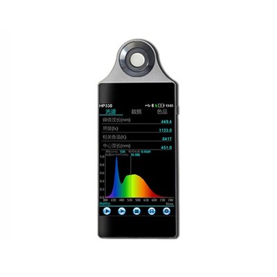 HP330 Spectrometer CCT CRI Lux Illuminometer Photography Photometer 380-780nm