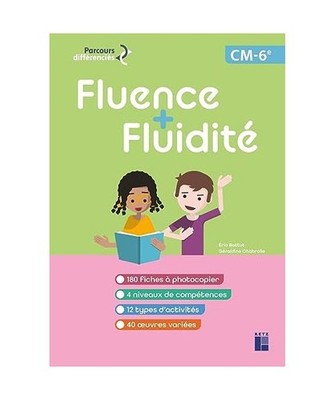 Fluence + fluidité CM 6e + Ressources numériques, Battut, Eric; Chabrolle, Gé