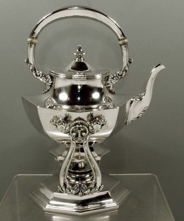 Reed & Barton Sterling Silver Tea Set c1920 EXCLUSIVE DESIGN