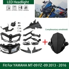 Headlight Assembly Fit For Yamaha MT09 FZ-09 2013-2016 With Windshield Included
