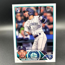 2023 Topps Update #US183 JOSE CABALLERO (RC) - Rookie Card Seattle Mariners. rookie card picture