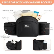 HKAI BABY CARRIER HIP SEAT, MOM  S CHOICE AWARD WINNER, ADVANCED LARGE - BLACK