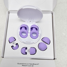 Loop Quiet 2 Ear Plugs Violet 24dB SNR Flexible Hearing Protection Customize Fit
