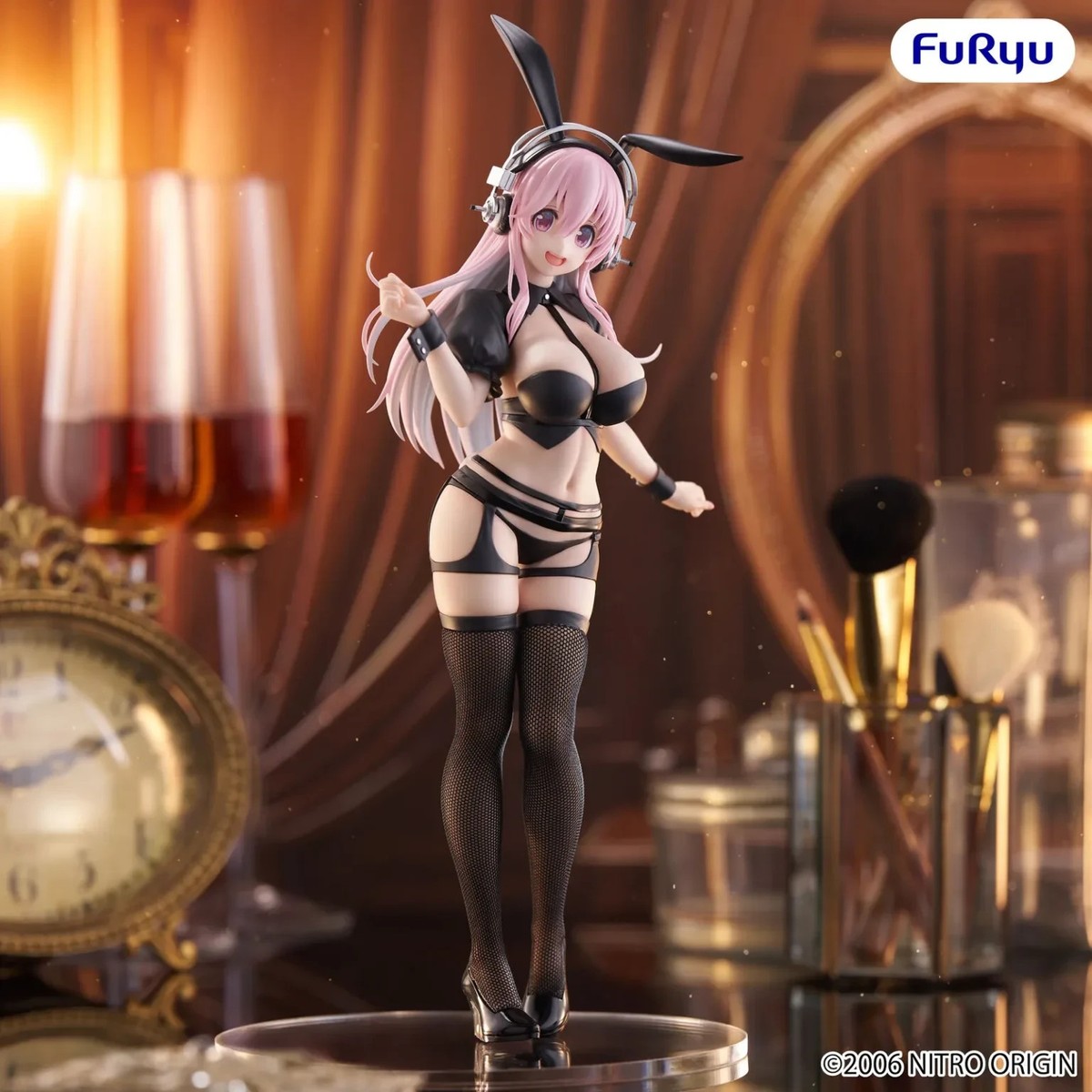 Super Sonico Figure BiCute Bunnies Reverse Bunny Ver Furyu Prize