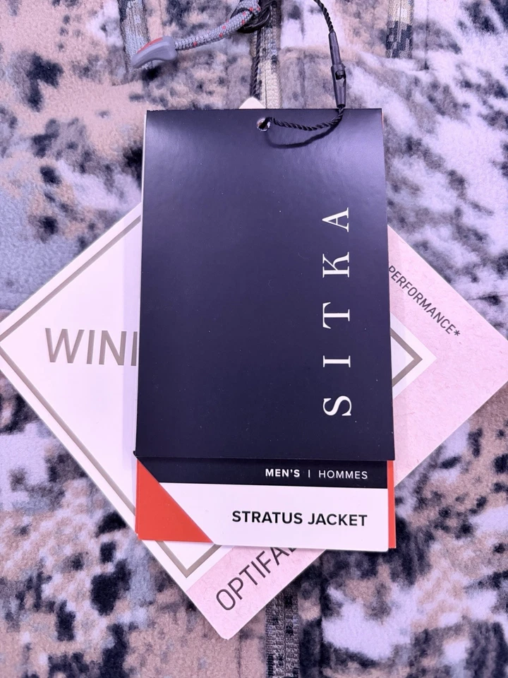 Sitka Gear Stratus Bibs & jacket Optifade Elevated II. EV2. Size Medium. New - Image 4 of 4