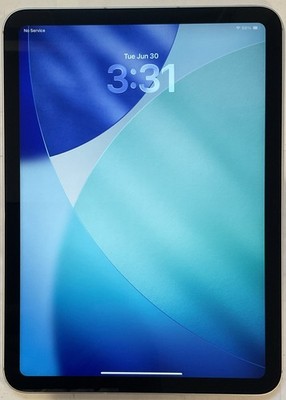 TESTED Wi-Fi + 5G, 10.9'' APPLE iPad 10TH GEN, 64GB A2757 MQ6J3LL/A 100% BATTERY.