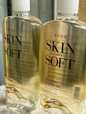 Lot of 2 - Avon Skin So Soft Bath Oil RADIANT MOISTURE Bonus sz 25oz Argan Oil