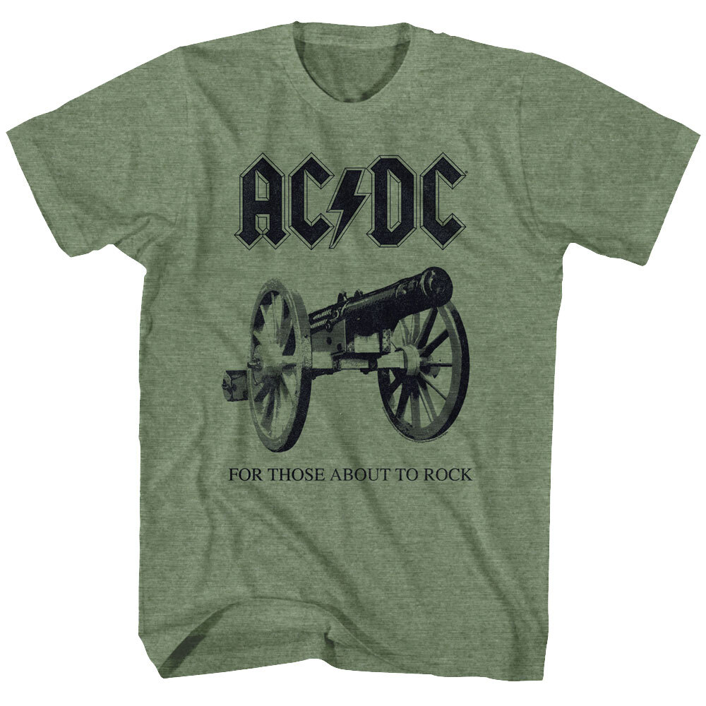 Toppa Termoadesiva Ricamata ACDC: Accessorio Souvenir Con Cannone