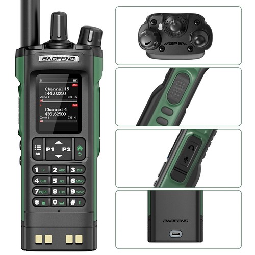 For Baofeng DMR DM-32 Digital Walkie Talkie Dual Mode Analog TDMA Dual Time Slot - Zdjęcie 23 z 34