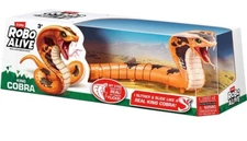 Robo Alive King Cobra Robotic Figure [Slithers & Slides Like a Real King Cobra!]
