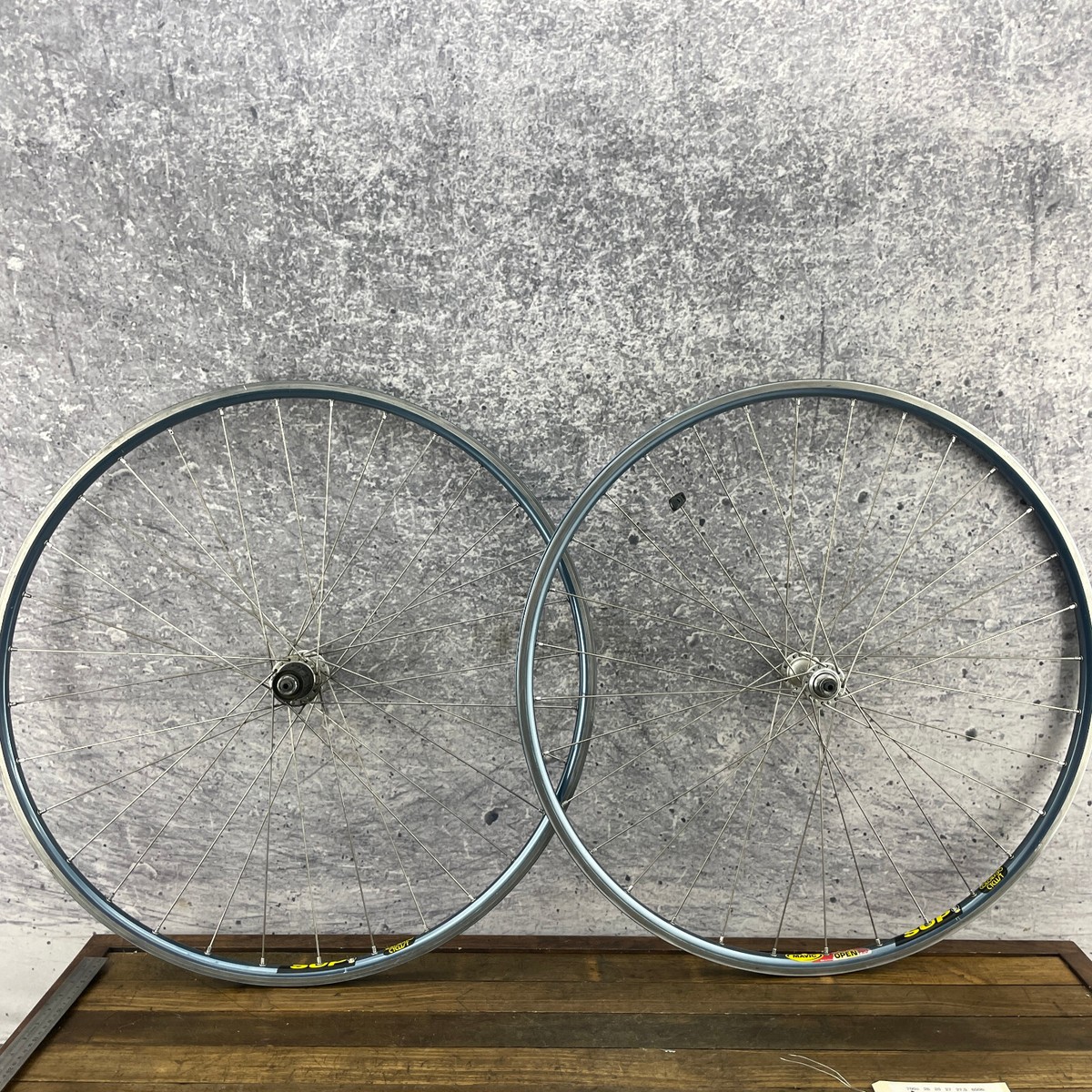 パーツ mavic open pro 32h MAVIC OPEN PRO 32H 700C EYE'D CLINCHER VINTAGE SHIMANO HB