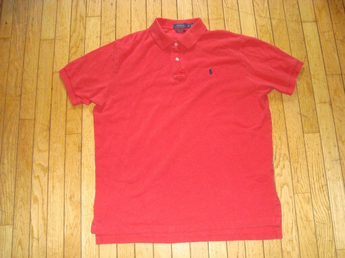 LOT OF 6 POLO RALPH LAUREN MEN'S PIQUE POLO CLASSIC FIT POLO SHIRT SIZE XL GREAT - Picture 2 of 19