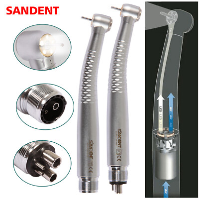 OLED 5 Light LED E-Generator Dental High Speed Fiber Optic Handpiece 2/4Hole AZ - Foto 5