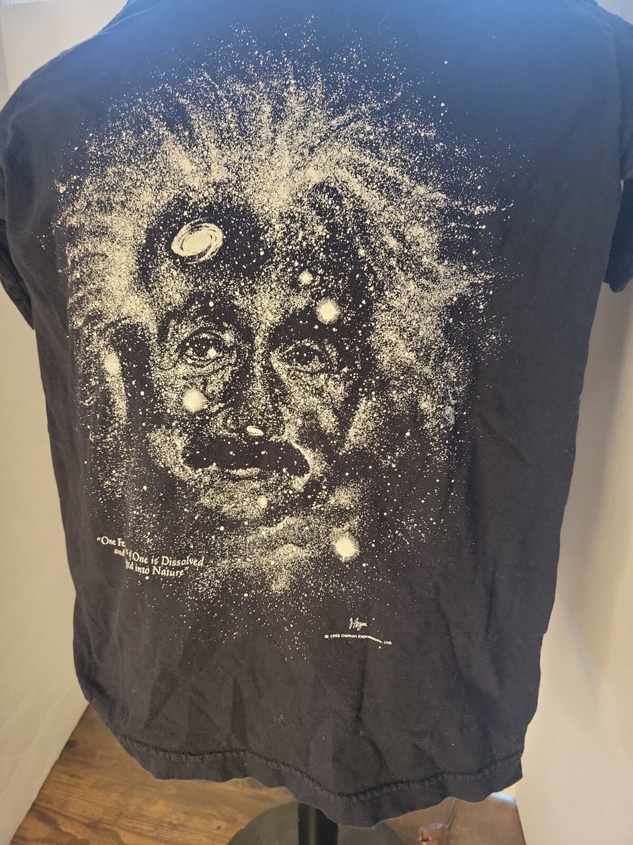 Vintage Albert Einstein 1993 Cotton Expressions Graphic T Vintage Albert Einstein 1993 Cotton Expressions Graphic T