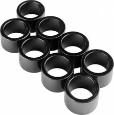 Rollerbones Roller Skate Bearing Spacers 0.285" (Silver or Black)