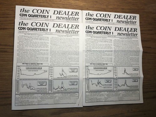 the COIN DEALER newsletter - Quarterly I - Complete Set 2007 (4 Issues)
