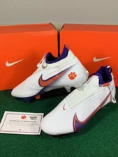 Used Nike Vapor Edge Elite 360 Clemson Tigers Team Issue Football Cleats size 13