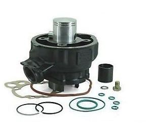 Kit cylindre piston Minarelli AM6 pour moto Peugeot XP6 et XR6 50cc 2T avec joints
