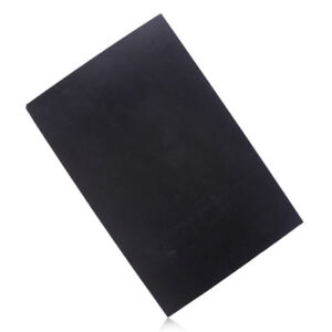 Black ABS Plastic Flat Sheet Plate for Sand table model scene 30x20x0.1cm