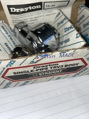 07 01 624 Drayton Trv3 Single Body 1/2” Straight Bsp UK