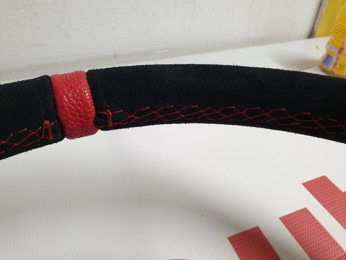 Sports Steering Wheel Alfa Corse Alfa Romeo Quadrifoglio 350mm - Picture 6 of 8