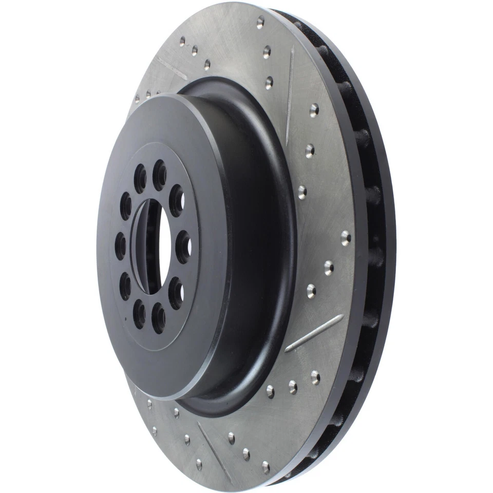 前对 Stoptech 盘式制动转子适用于 2003 - 2005 捷豹 S 型 (44979) — 第 4/4 张图片