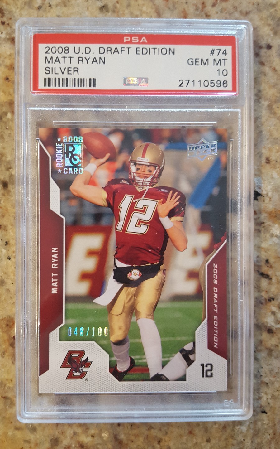 Matt Ryan Upper Deck Draft Edition #74 Base