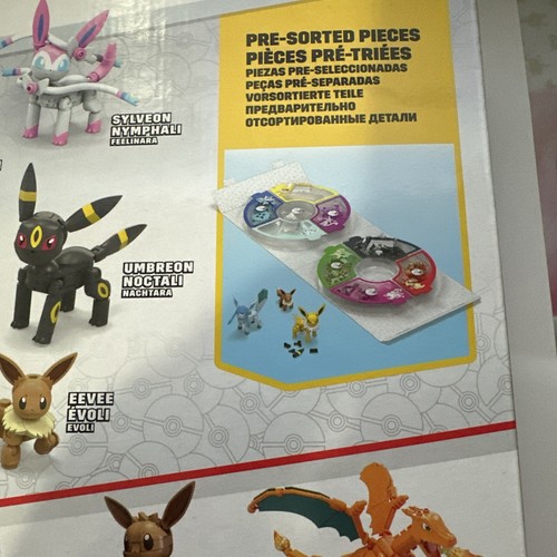 Mega Pokémon Construx Pokemon Eevee Evolution Building Set 470pcs New Sealed - Picture 6 of 7