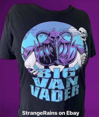 RARE -- BIG VAN VADER Unisex T Shirt Sz. (L) WWE WCW Wrestling